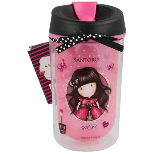 Термочашка з подвійними стінками Stor Double Wall Coffee To Go Tumbler Gorjuss 370 мл