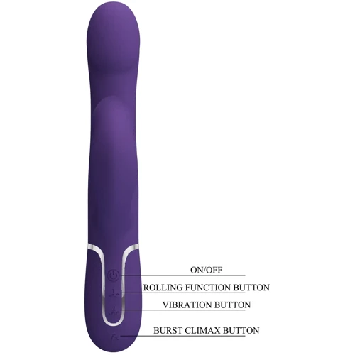 Вибратор LYBAILE Pretty Love Twinkled Tenderness Falin Dark Purple (BW-500012-2)