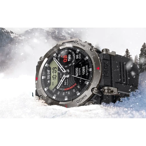 Смарт-часы Amazfit T-Rex Ultra Abyss Black: Виды спорта Велоспорт, Дайвинг, Плавание, Бег