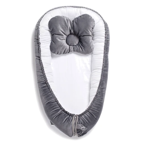 Кокон-позиционер Twins Velvet 9064-TV-10 grey серый