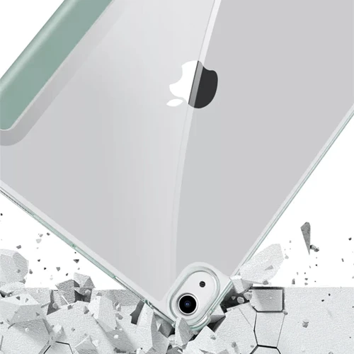 Аксессуар для iPad BeCover Soft Edge with Pencil mount Green for iPad 10.9 (2022 / 2024) / iPad 11 2025 (708483): Особенности Приятен на ощупь, Складывается в подставку, Стильный внешний вид, Стильный дизайн, Удобно держать в руке