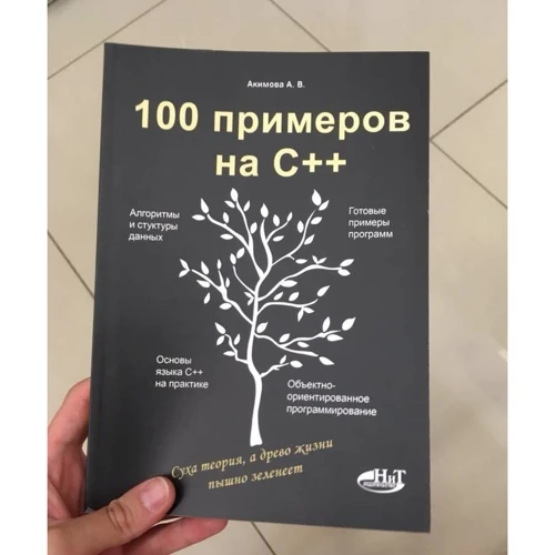 А. Акімова: 100 прикладів на С++: Обкладинка Мягкая