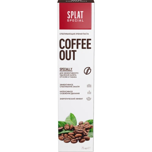 SPLAT Special Cofee Out 75 ml Зубная паста: Класс косметики Миддл-маркет