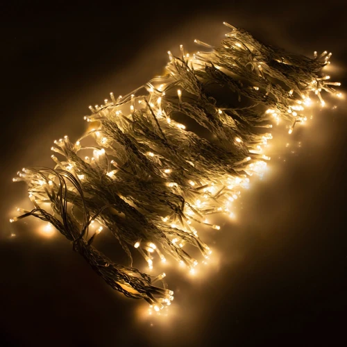 Гирлянда бахрома уличная (наружная) Springos 3 x 3 м 306 LED Pilot CL4001 Warm White фото 7
