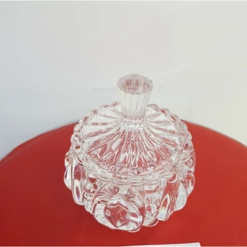 Сахарница Galleryglass Crystal Denise с крышкой 150мл (83000151_YBCG-151): Цвет прозрачный