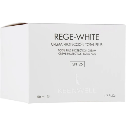 Keenwell Rege-White Total Plus Protection Cream SPF 25+ Защитный крем Тотал Плюс 200 ml
