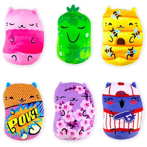 Мягкая игрушка Cats Vs Pickles серии «Chonk Gold» – Котики и огурчики (V1094-18): Тип забавные фигурки