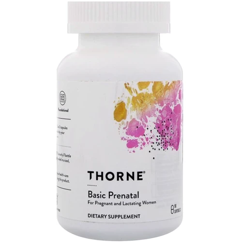 Thorne Research Basic Prenatal 90 Caps Мультивитамины для беременных