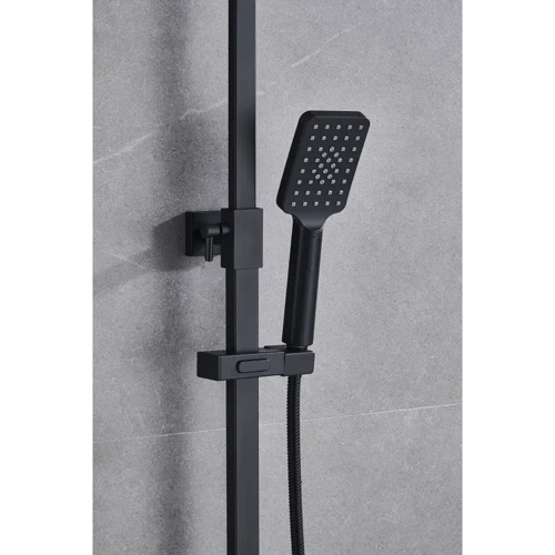 Душова система з термостатом Nett STB-32 Black фото 6