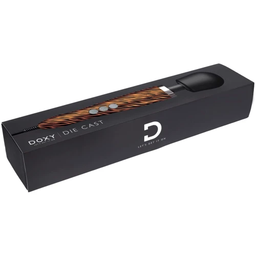 Вибромассажер DOXY Die Cast TIGER (металлический корпус)