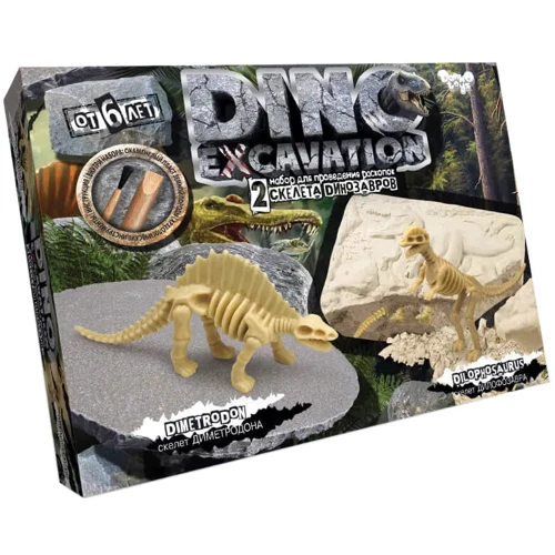 Набор для проведения раскопок динозавров Danko Toys DEX-01 DINO EXCAVATION (DEX-01-05)