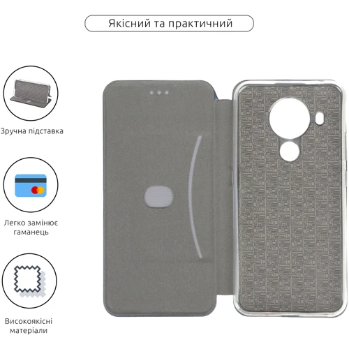 Чохол для телефона Fashion Classy Dark Blue для Nokia 3.4: Тип чохол книжка