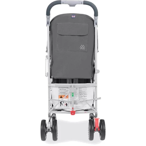 Прогулочная коляска-трость Maclaren Techno ARC Charcoal/Silver, серый (WD1G260612): Тип коляски коляска-трость