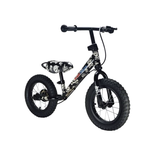Беговел 12''; Kiddi Moto Super Junior MAX SUPER SKULLZ алюмин