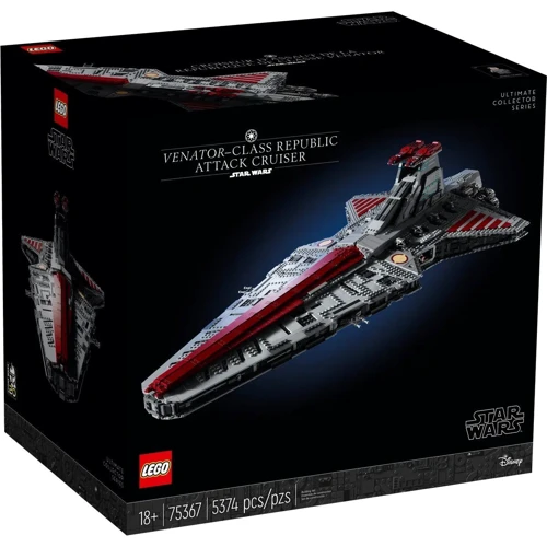 Конструктор LEGO Venator-Class Republic Attack Cruiser Ударний крейсер типу Венатор (75367): Серія Star Wars