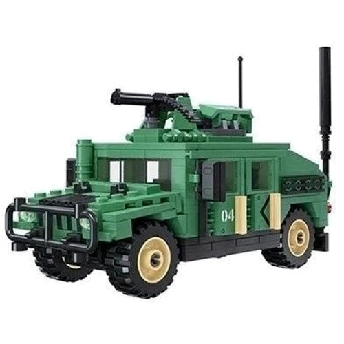 Конструктор Jie Star Военная машина M1151 Hummer 357 дет. (61026)