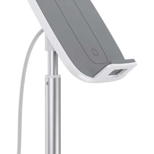 Тримач Baseus Desk Holder Wireless Charger 15W Silver (SUWY-D0S) для Apple iPhone 16 I 15 I 14 I 13 I 12 series фото 5