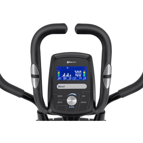 Орбитрек Hop-Sport HS-060C Blaze iConsole+ black/blue + mat