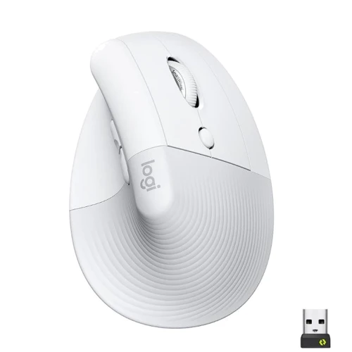Мишка Logitech Lift Vertical Ergonomic Mouse Off-White (910-006475)