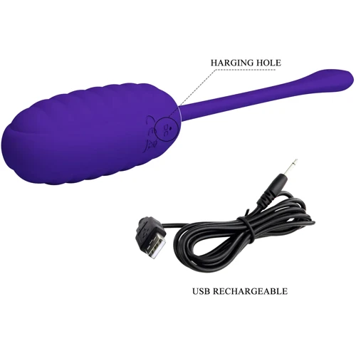 Виброяйцо LYBAILE Pretty Love - Kirk Egg Purple (BI-014654-3)