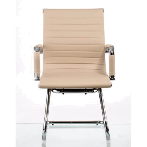 Конференц-крісло Special4You Solano office artleather beige (E5906): Тип конференц