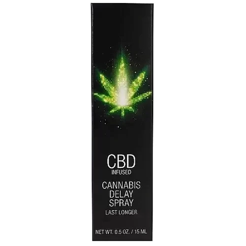 Спрей пролонгирующий Shots - CBD Cannabis Delay Spray, 15 ml