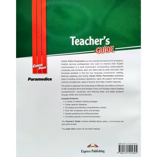 Career Paths: Paramrdics: Teacher's Guide: Виробник Express Publishing