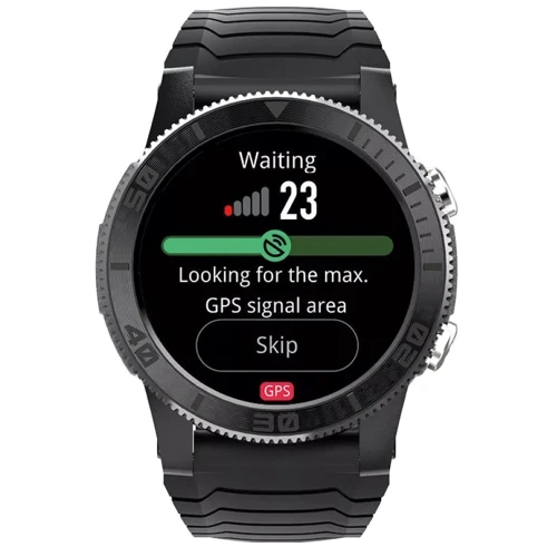 Смарт-часы North Edge Xtrek Black: Дисплей 1.32" TFT (360x360)