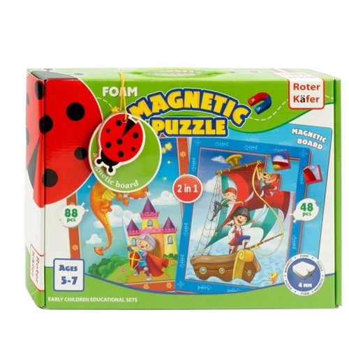 Настольная игра Vladi Toys Magnetic puzzles in the box "Pirates" (RK1301-02): Производитель Vladi Toys