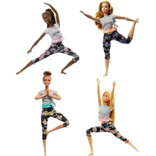 Кукла Barbie Двигайся как я (обновленная) в ассортименте (FTG80)