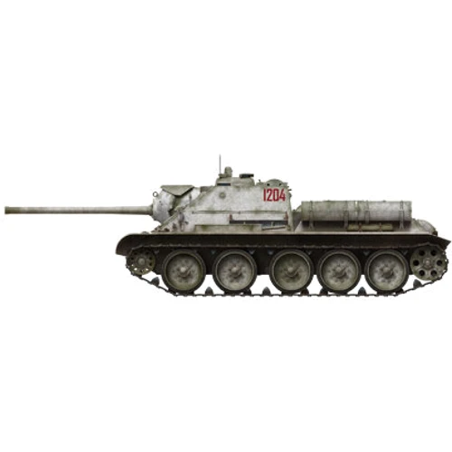 Сборная модель MiniArt САУ СУ-85 с экипажем, ранняя версия (MA35178): Масштаб 1:35