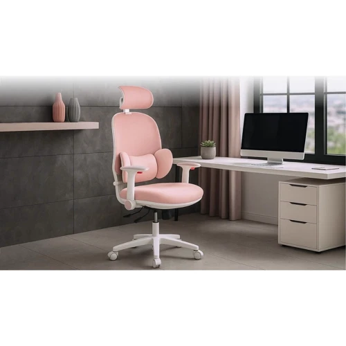 Подростковое офисное кресло Mealux Junior T2 Pink (HF-T2 F/KP)