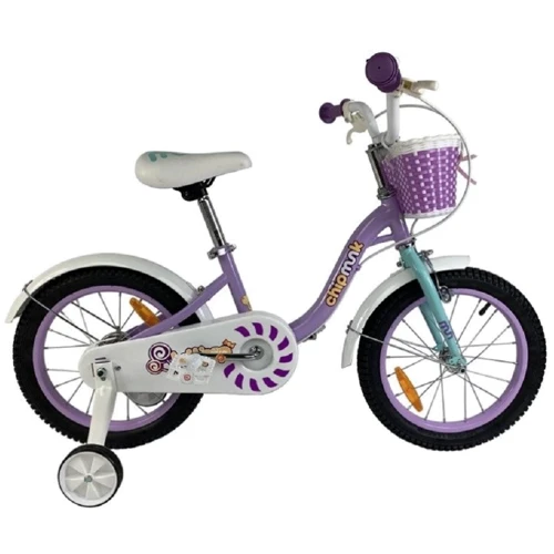 Велосипед дитячий RoyalBaby Chipmunk Darling 18 Official UA фіолетовий (CM18-6-purple)