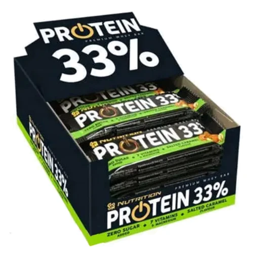 Протеиновые батончики GoOn Nutrition Protein 33% Bar 25x50g Salted caramel