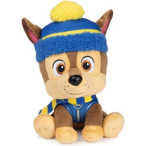 М'яка іграшка Paw Patrol Щенячий патруль Щеня Гонщик Зимові свята 15 см (SM33351/6068113)