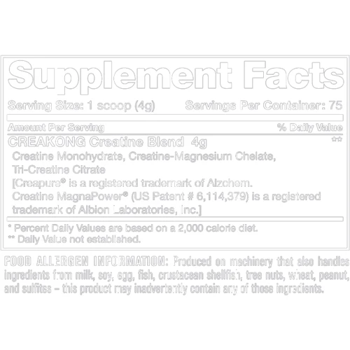 Креатин Mutant Creakong 300 g / 60 servings