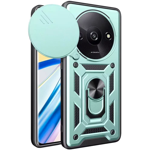 Аксессуар для смартфона Mobile Case Camshield Serge Ring Green for Xiaomi Redmi A3