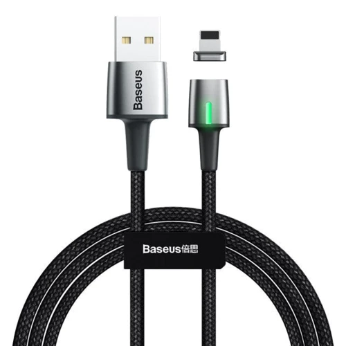 Кабель Baseus USB Cable to Lightning Zinc 2m Black (CALXC-B01)