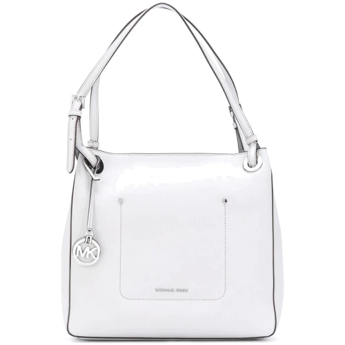 Женская сумка тоут Michael Kors белая (MK0592W)