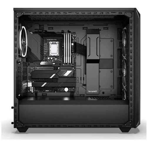 Корпус be quiet! SHADOW BASE 800 FX Black (BGW63): Материал передней панели пластик и сталь