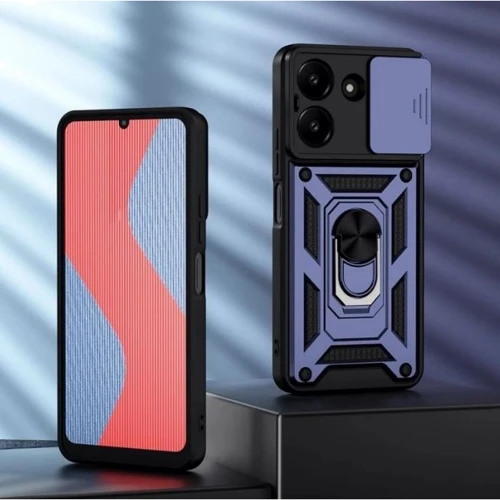 Чехол для телефонов Mobile Case Camshield Serge Ring Blue for Poco M7 Pro 5G: Тип накладка на заднюю часть