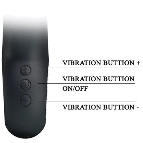 Вибратор LYBAILE Pretty Love Selene Vibrator Black