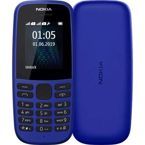 Мобильный телефон Nokia 105 Dual Sim 2019 Blue (UA UCRF)