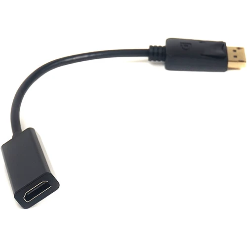 Кабель и переходник PowerPlant HDMI - DisplayPort, 0.2м (CA910465)