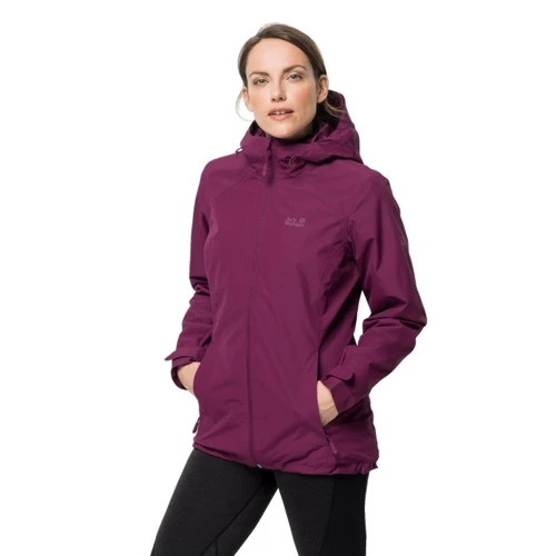 Куртка Jack Wolfskin 3 в 1 Norrland 3IN1 W 1110911-1014 42 розовая зимняя с капюшоном: Страна производитель Бангладеш