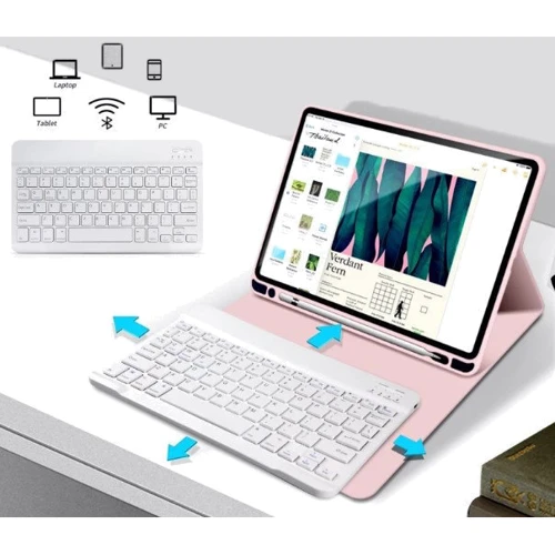 Аксессуар для iPad BeCover Case Smart Keyboard Pink for iPad 10.2 2019-2021/iPad Air 2019/Pro 10.5 (711137): Тип аксессуара чехол