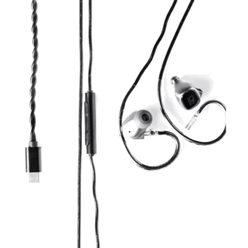 Наушники Shanling MG20 Titanium Black: Тип конструкции вакуумные