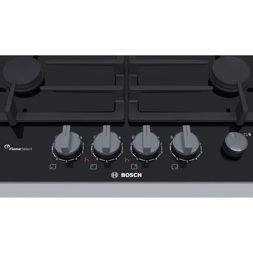 Варочная поверхность газовая Bosch PRP6A6N70: Расположение панели фронтальное
