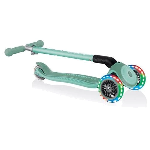 Самокат Globber Primo Foldable Plus Lights Mint (мятный): Тип тормоза ножной
