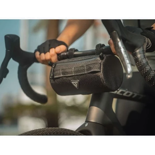 Велосумка Сумка на кермо Topeak Tubular BarBag Slim 1.5 л чорний 94 г (TC2328B) фото 4
